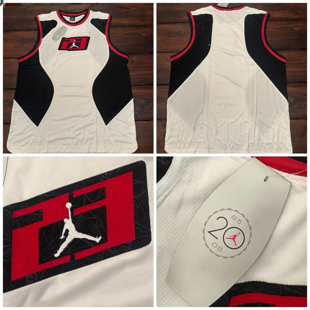 Vintage Y2K Nike Air Jordan 20th Anniversary Sleeveless Jersey